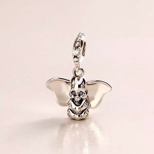 925 Silver Pandora Inspired Dumbo Elephant Charm